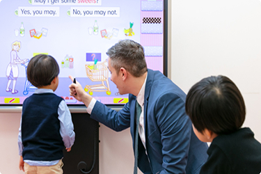 お子さまと十分にコミュニケーションが取れる