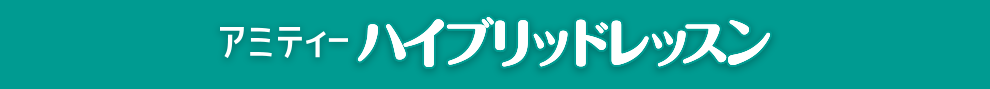 好評 アミティー ハイブリッドレッスン